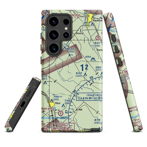 Connies Aviation Airport (XA42) VFR Sectional Samsung Phone Case