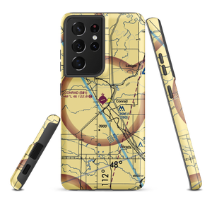 Conrad Airport (S01) VFR Sectional Samsung Phone Case