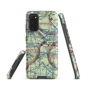 Converse Airport (1I8) VFR Sectional Samsung Phone Case