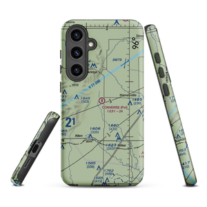 Converse Farm Airport (SN47) VFR Sectional Samsung Phone Case