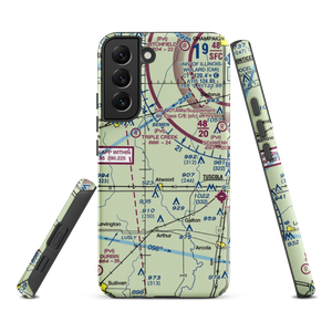 Cooch Landing Area Airport (IL31) VFR Sectional Samsung Phone Case