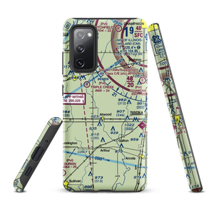 Cooch Landing Area Airport (IL31) VFR Sectional Samsung Phone Case
