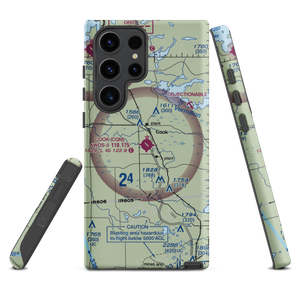 Cook Municipal Airport (CQM) VFR Sectional Samsung Phone Case