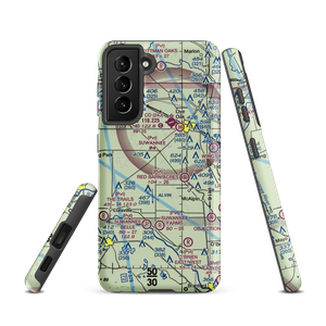 Cooksey Brothers Airport (FD42) VFR Sectional Samsung Phone Case