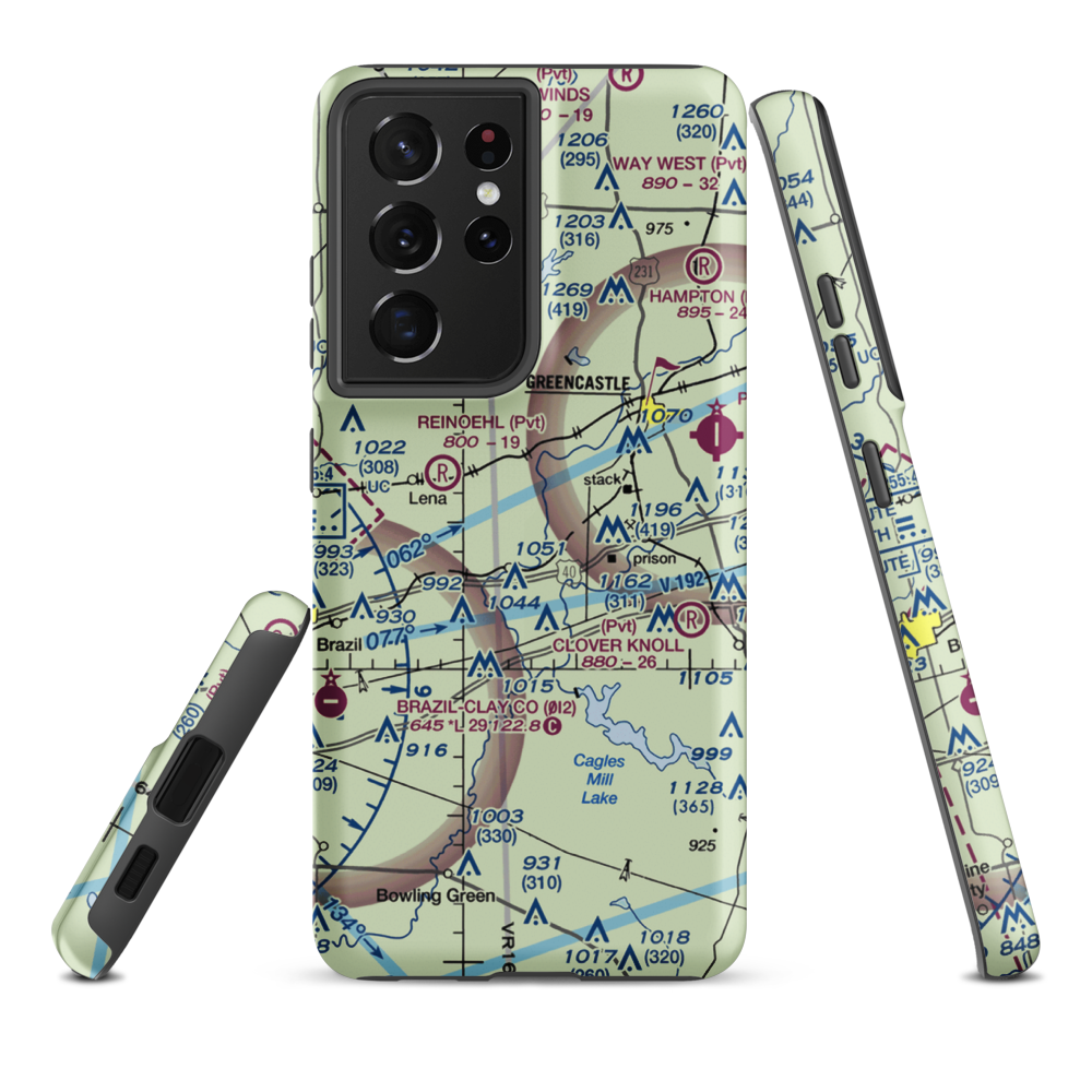 Cooper Field (99II) VFR Sectional Samsung Phone Case Samsung Galaxy S21 Ultra model shown