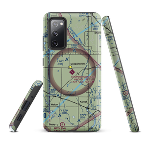Cooperstown Municipal Airport (S32) VFR Sectional Samsung Phone Case