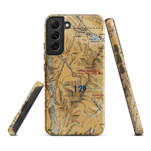 Copper Basin Airport (0U2) VFR Sectional Samsung Phone Case