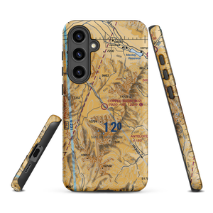 Copper Basin Airport (0U2) VFR Sectional Samsung Phone Case