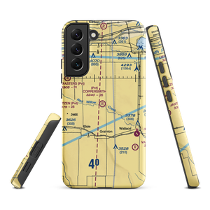 Coppersmith Airport (2NE6) VFR Sectional Samsung Phone Case