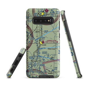 Cordell Municipal Airport (F36) VFR Sectional Samsung Phone Case