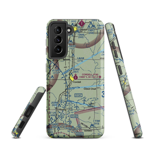 Cordell Municipal Airport (F36) VFR Sectional Samsung Phone Case