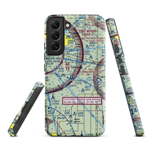 Corkscrew Trace Airpark (1FD4) VFR Sectional Samsung Phone Case