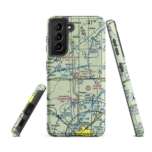 Corn Alley 2 Airport (74IL) VFR Sectional Samsung Phone Case