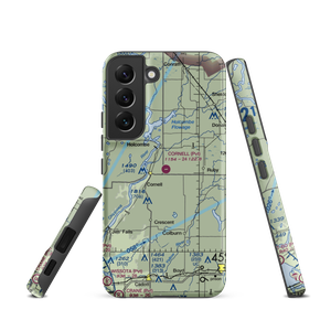Cornell Municipal Airport (4WI9) VFR Sectional Samsung Phone Case