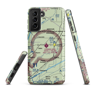 Corning Municipal Airport (4M9) VFR Sectional Samsung Phone Case