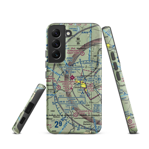 Corning Painted Post Airport (7N1) VFR Sectional Samsung Phone Case