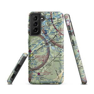 Corntassel Airport (07TN) VFR Sectional Samsung Phone Case