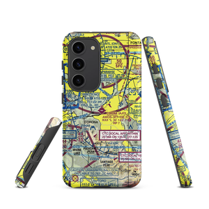 Corona Municipal Airport (AJO) VFR Sectional Samsung Phone Case