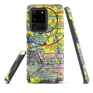 Corona Municipal Airport (AJO) VFR Sectional Samsung Phone Case