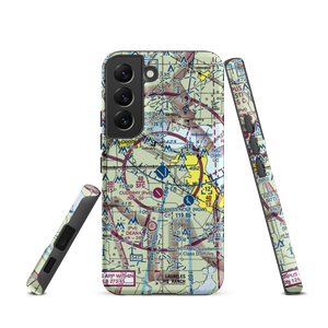 Corpus Christi International Airport (CRP) VFR Sectional Samsung Phone Case