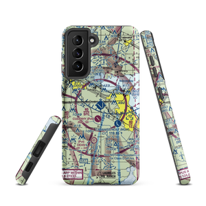 Corpus Christi International Airport (CRP) VFR Sectional Samsung Phone Case