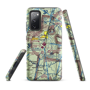 Corvallis Municipal Airport (CVO) VFR Sectional Samsung Phone Case