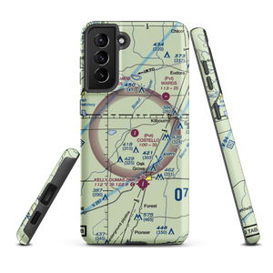 Costello Airport (2LA7) VFR Sectional Samsung Phone Case