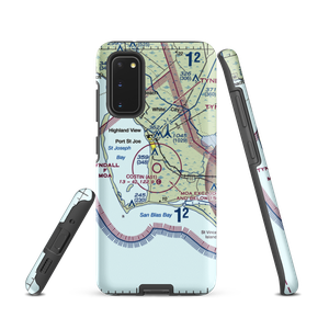 Costin Airport (A51) VFR Sectional Samsung Phone Case