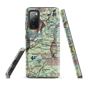 Cottonwood Farm Airport (87VA) VFR Sectional Samsung Phone Case