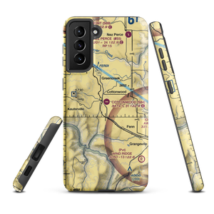 Cottonwood Municipal Airport (S84) VFR Sectional Samsung Phone Case