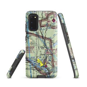 Cougar Flat Airstrip (WN24) VFR Sectional Samsung Phone Case