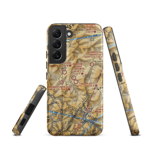 Cougar Ranch Airport (D47) VFR Sectional Samsung Phone Case