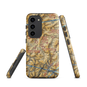 Cougar Ranch Airport (D47) VFR Sectional Samsung Phone Case