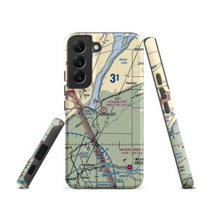 Coulee City Airport (WA15) VFR Sectional Samsung Phone Case