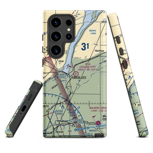 Coulee City Airport (WA15) VFR Sectional Samsung Phone Case