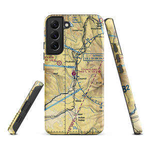 Council Municipal Airport (U82) VFR Sectional Samsung Phone Case