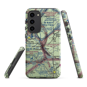 Countryman's Landing Strip (NK01) VFR Sectional Samsung Phone Case