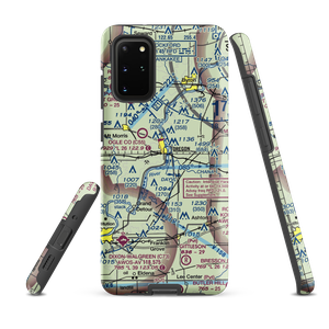 County Poor Farm Airport (67LL) VFR Sectional Samsung Phone Case