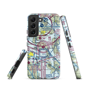 Coupeville Nolf Airport (NRA) VFR Sectional Samsung Phone Case