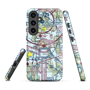 Coupeville Nolf Airport (NRA) VFR Sectional Samsung Phone Case