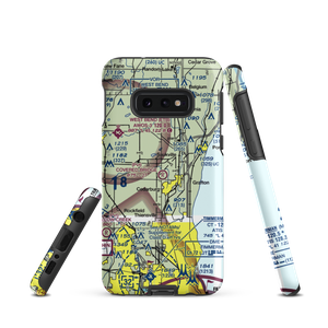 Covered Bridge Fields Airport (1WN2) VFR Sectional Samsung Phone Case