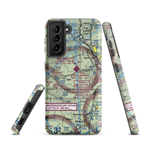 Covington Airport (VA72) VFR Sectional Samsung Phone Case