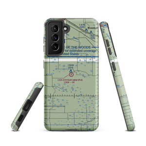 Cox-Coyour Meml Air Field (59MN) VFR Sectional Samsung Phone Case