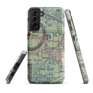 Coyote Run Airport (48OK) VFR Sectional Samsung Phone Case