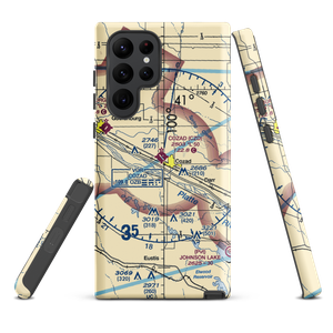 Cozad Municipal Airport (CZD) VFR Sectional Samsung Phone Case