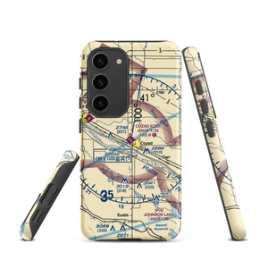 Cozad Municipal Airport (CZD) VFR Sectional Samsung Phone Case
