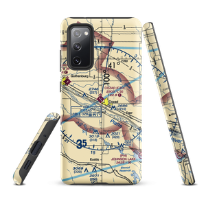 Cozad Municipal Airport (CZD) VFR Sectional Samsung Phone Case