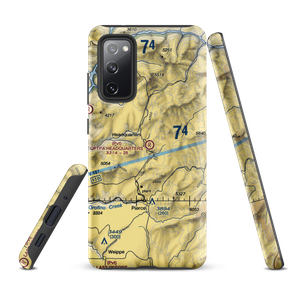 Cptpa Headquarters Airport (ID84) VFR Sectional Samsung Phone Case