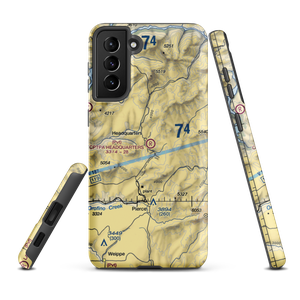 Cptpa Headquarters Airport (ID84) VFR Sectional Samsung Phone Case