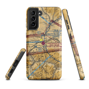 Craig Moffat Airport (CAG) VFR Sectional Samsung Phone Case